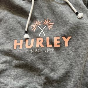 Hurley gray hoodie